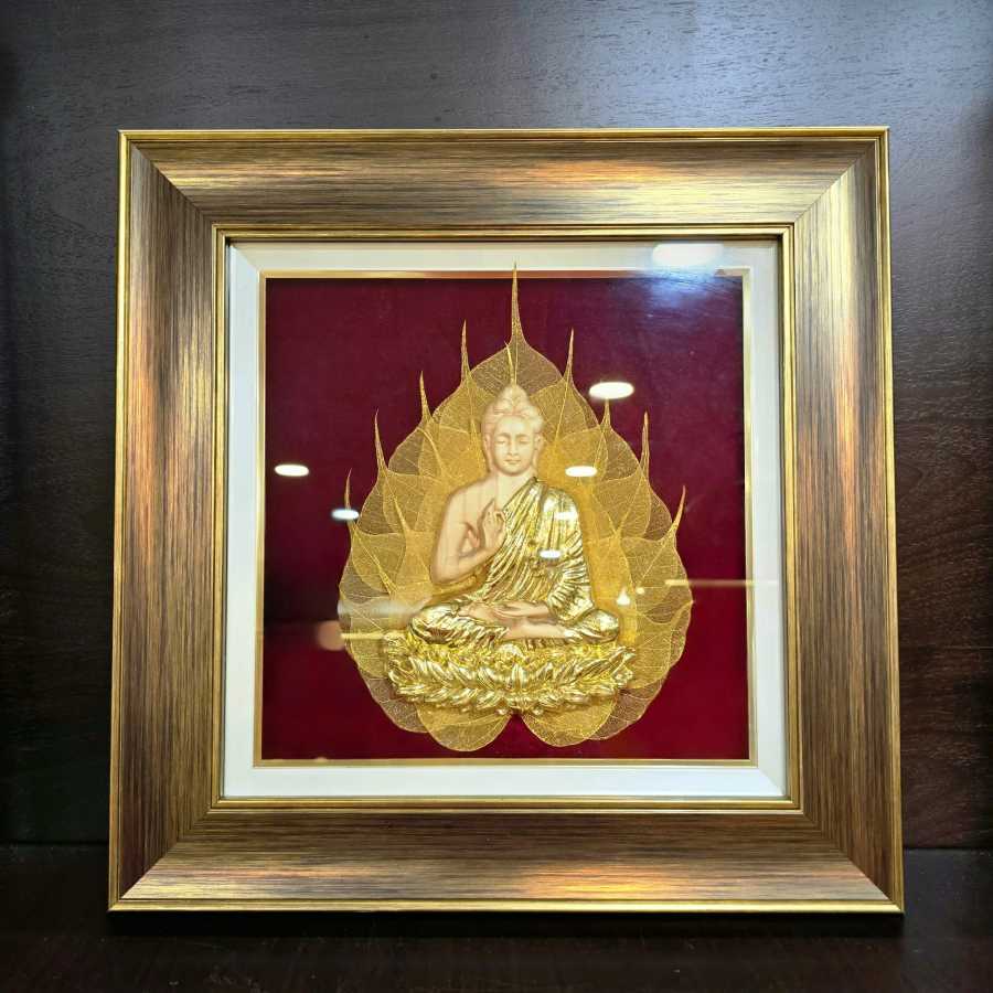 Gold-Plated Bodhi Tree Painting | Tinh Tan Art - Symbol of Wisdom & Prosperity