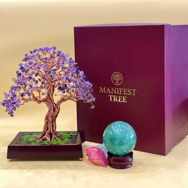 Amethyst Gemstone Tree - The Stone of Wisdom and Peace